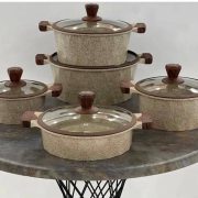 سرویس قابلمه 10 پارچه زیو ترکیه مدل 7110