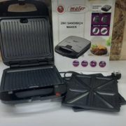 ساندویچ ساز 2 کاره اسنک و گریل برند مایر مدل MR519